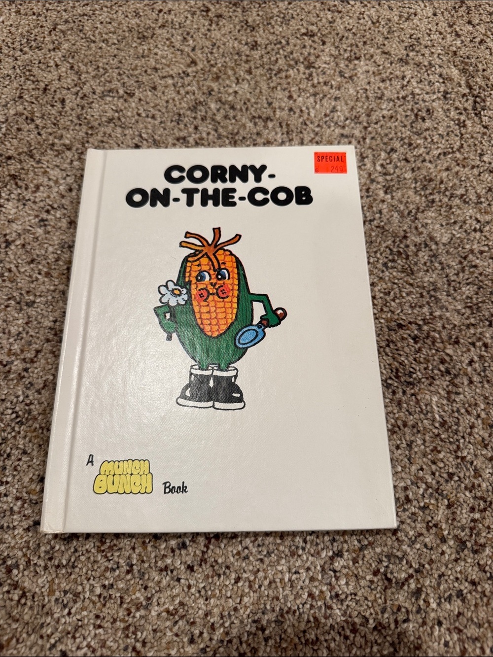 Vintage 1980s Corny-On-The-Cob A Munch Bunch Book Hardcover Children’s Book